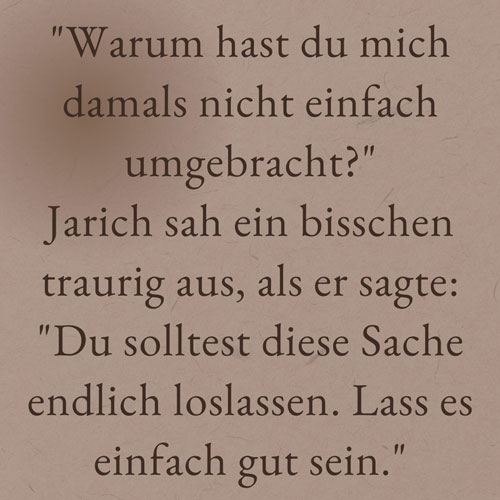 Jarich und George. Textauszug Halbdämon Geschichte