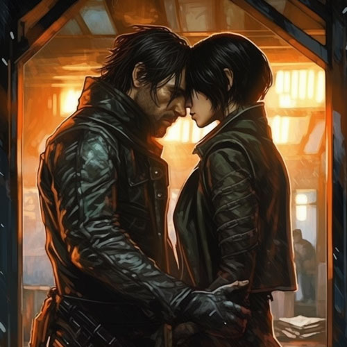 Kuss Romance Dark Fantasy Liebesgeschichte