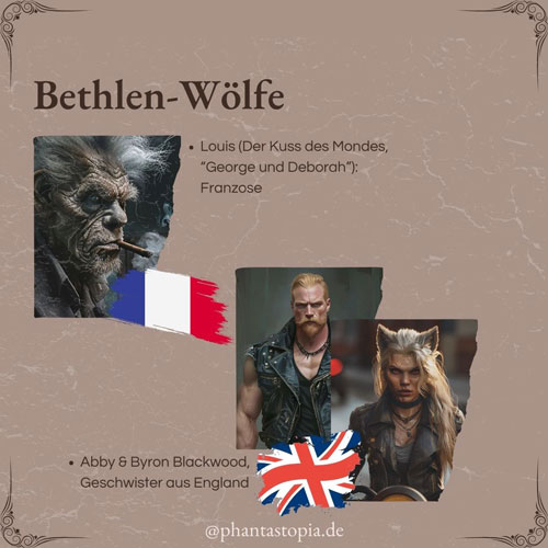 Europa in meinem Buch Darkadium Bethlen Woelfe