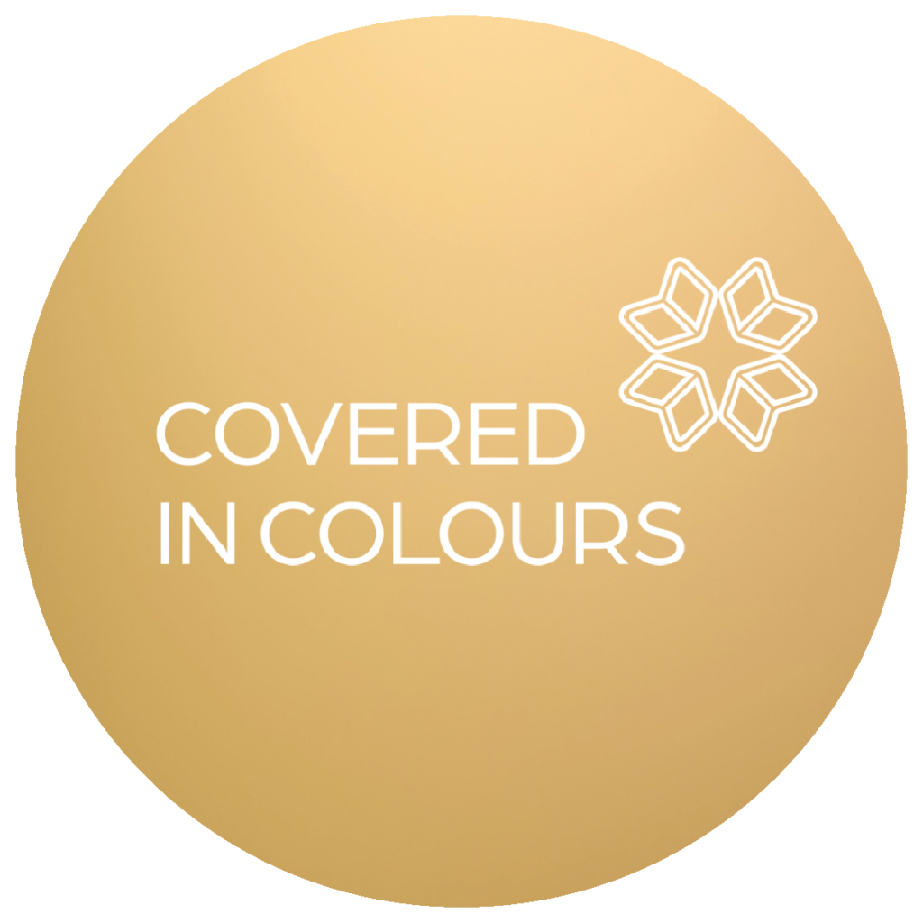 Logo Covered in Colours