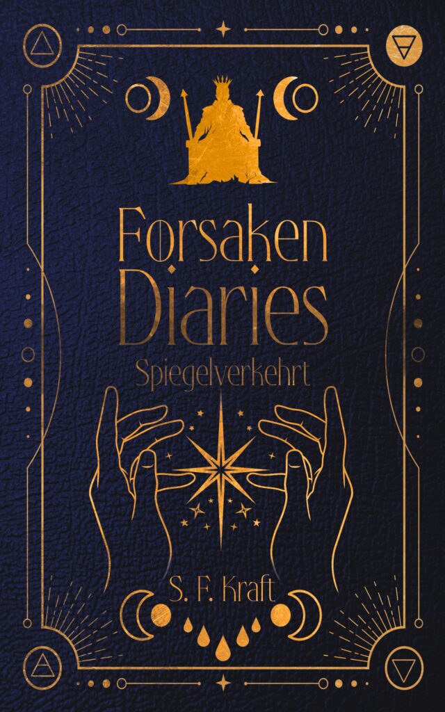 Forsaken Diaries Spiegelverkehrt Buchcover SF Kraft