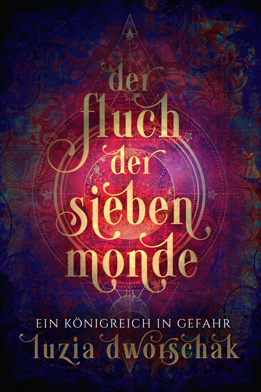 Buchcover Der Fluch der sieben Monde von Luzia Dworschak