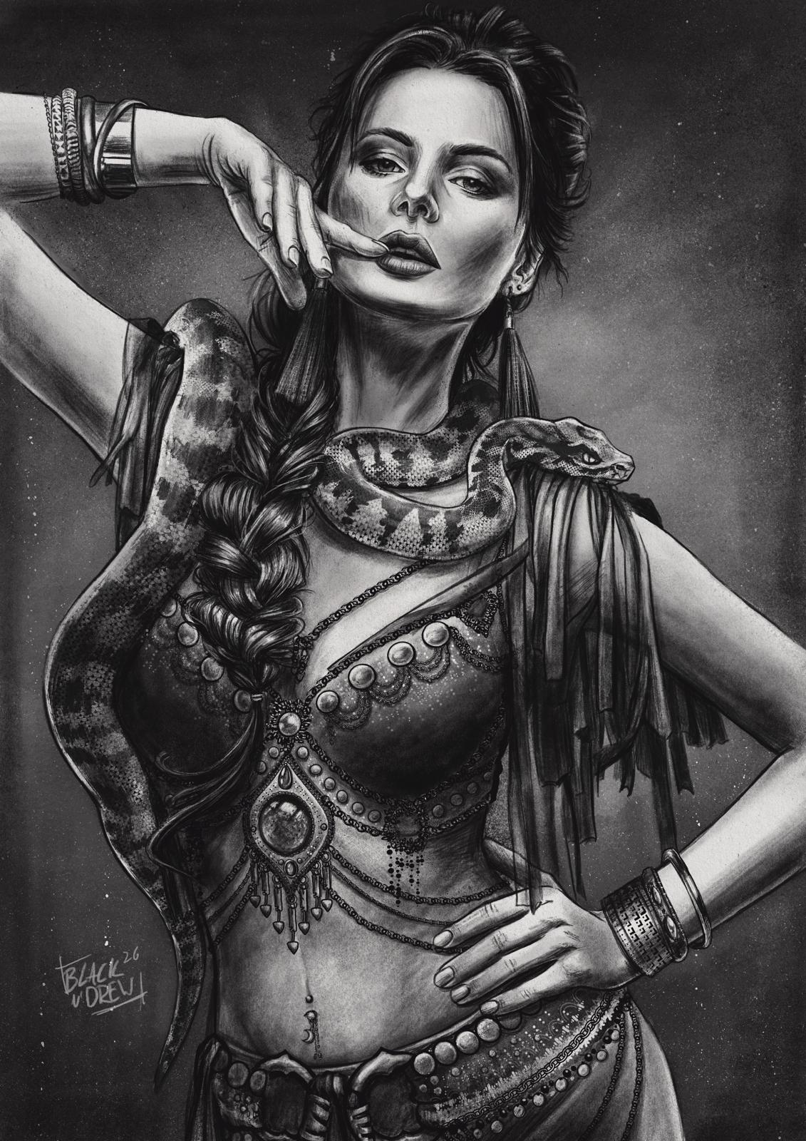 Sophia Mendoza, Sophia Bethlen Charakterzeichnung Illustration Darkadium