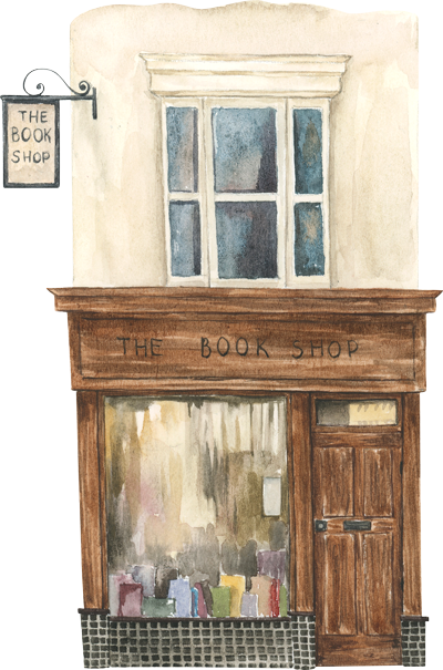 Watercolour Painting Bookshop