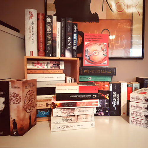 SuB Stapel ungelesener Bücher