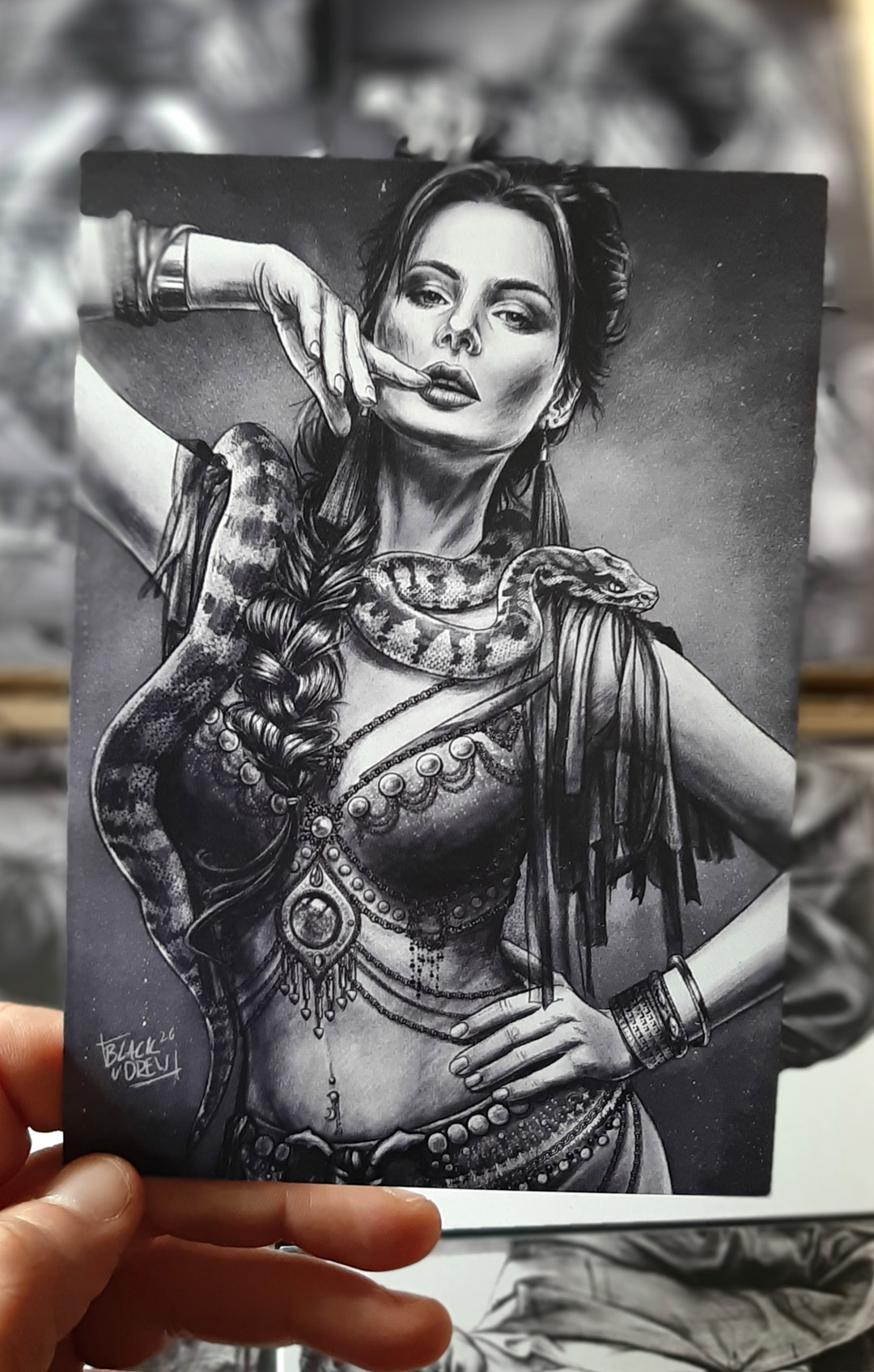 Charakterkarte ⁮Sophia Vorderseite